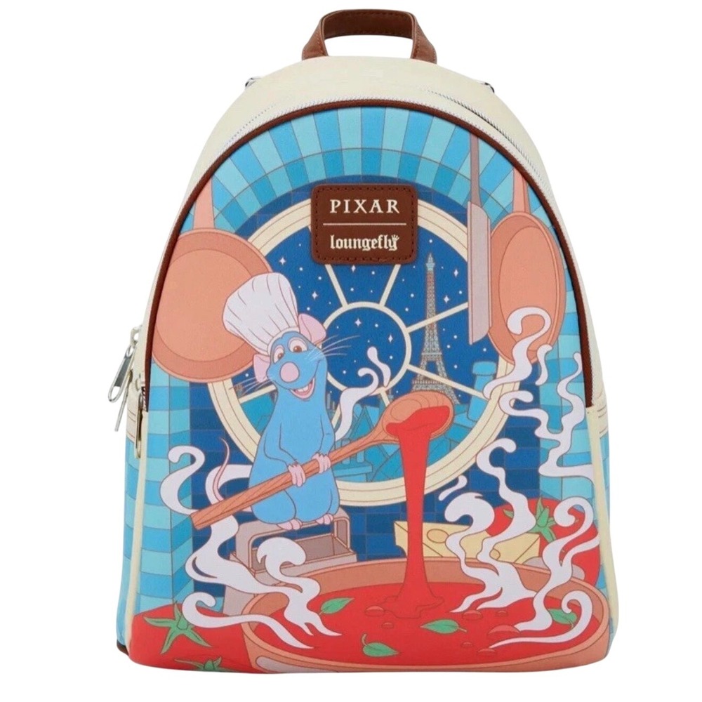 Loungefly Pixar Ratatouille‎ Soup Cooking Mini Backpack New